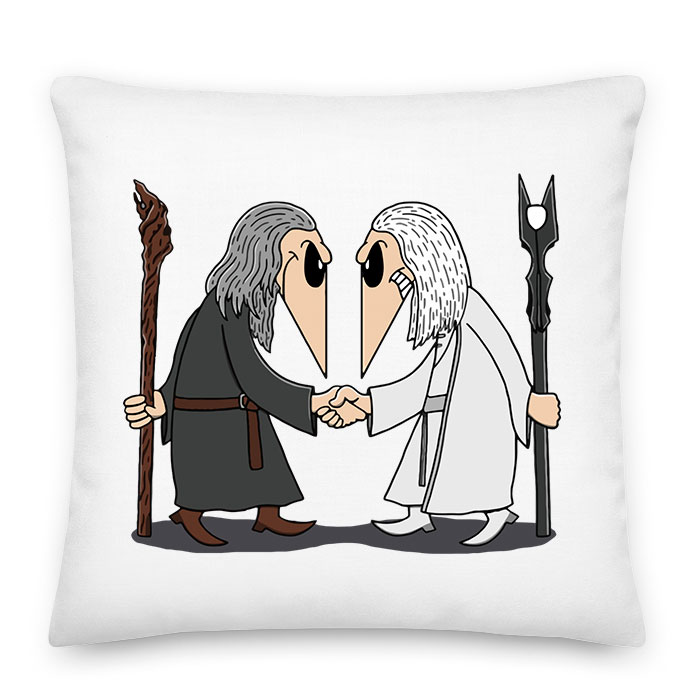 gandalf szarumán Párnahuzat