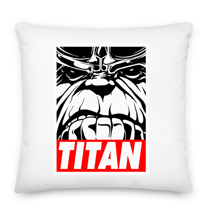 thanos titan avengers Párnahuzat