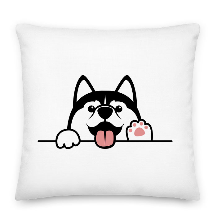 husky kutya Párnahuzat
