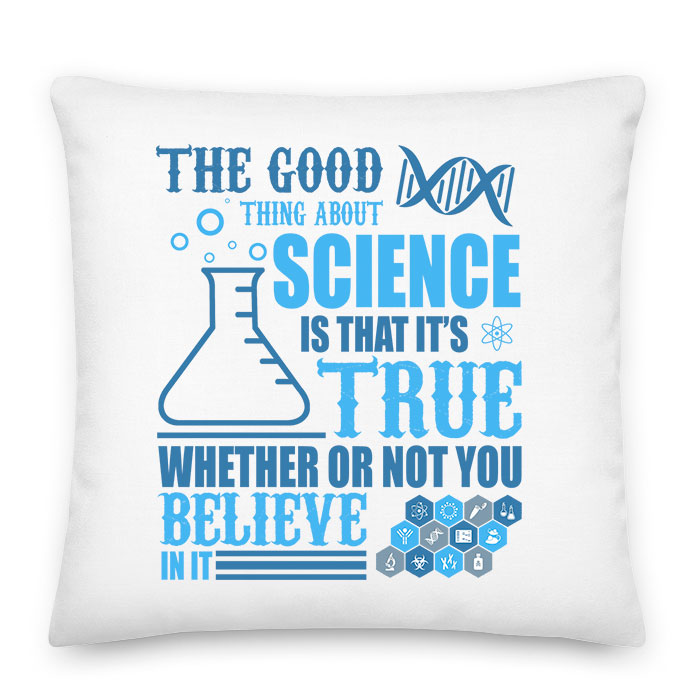science tudomány neil degrasse tyson idézet Párnahuzat