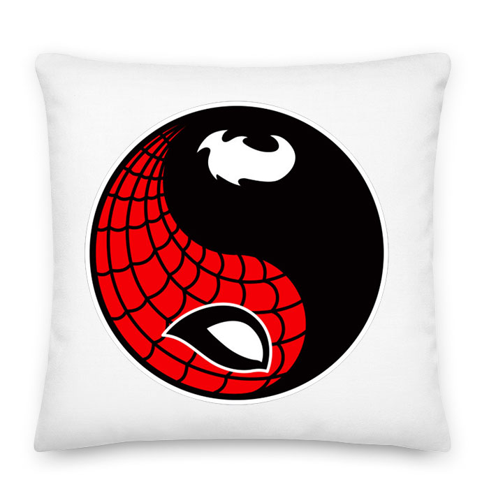 spider man yin yang venom Párnahuzat