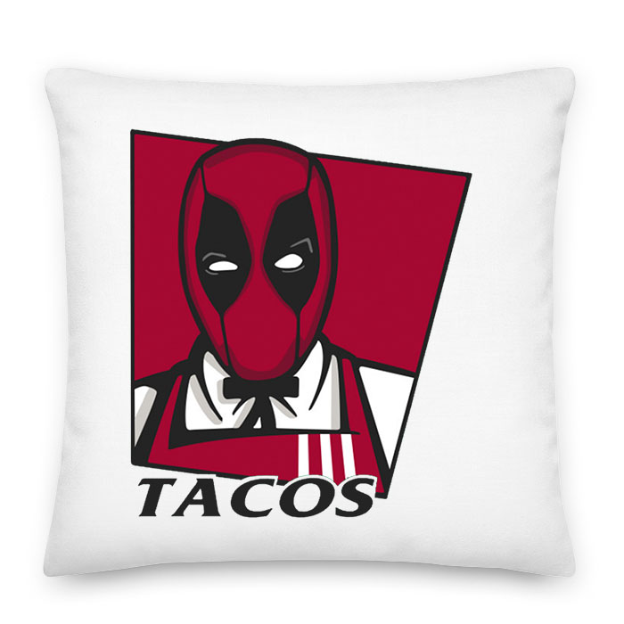 deadpool taco Párnahuzat