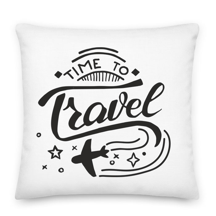 travel utazás Párnahuzat