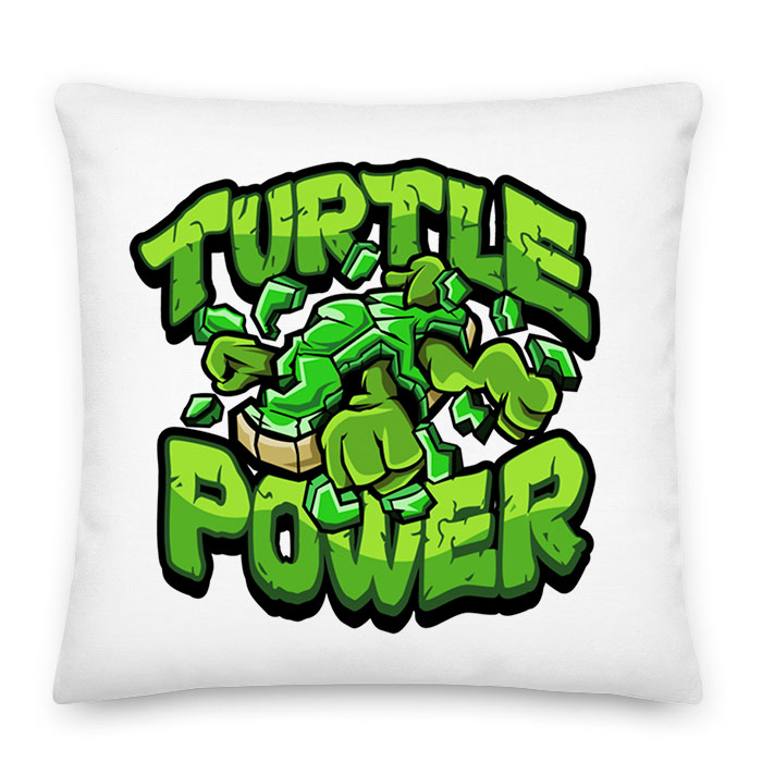 tini ninja teknőcök tmnt turtle power Párnahuzat