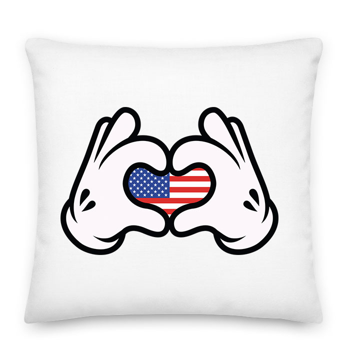 america usa amerika Párnahuzat