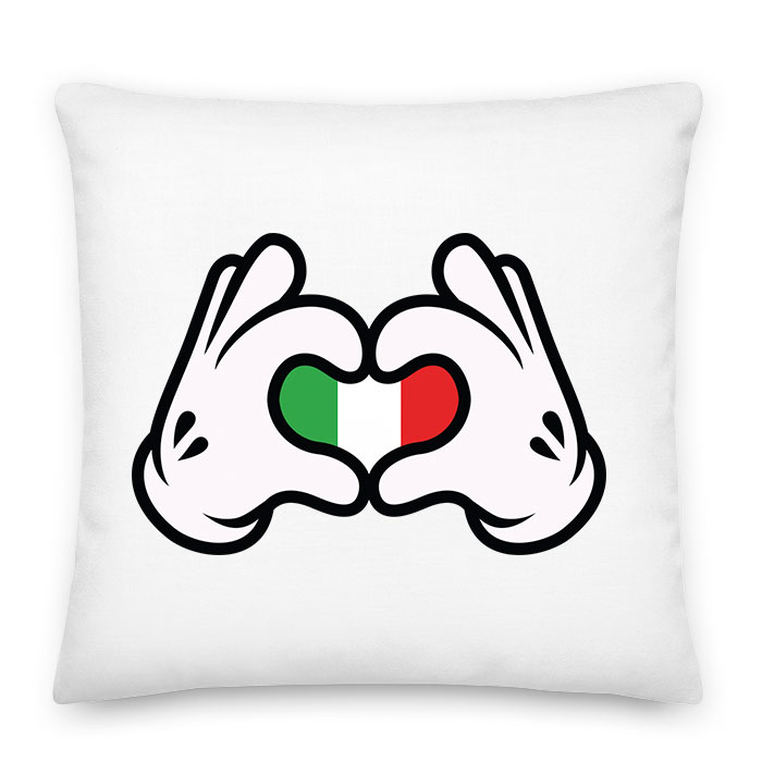 love italy olaszország Párnahuzat