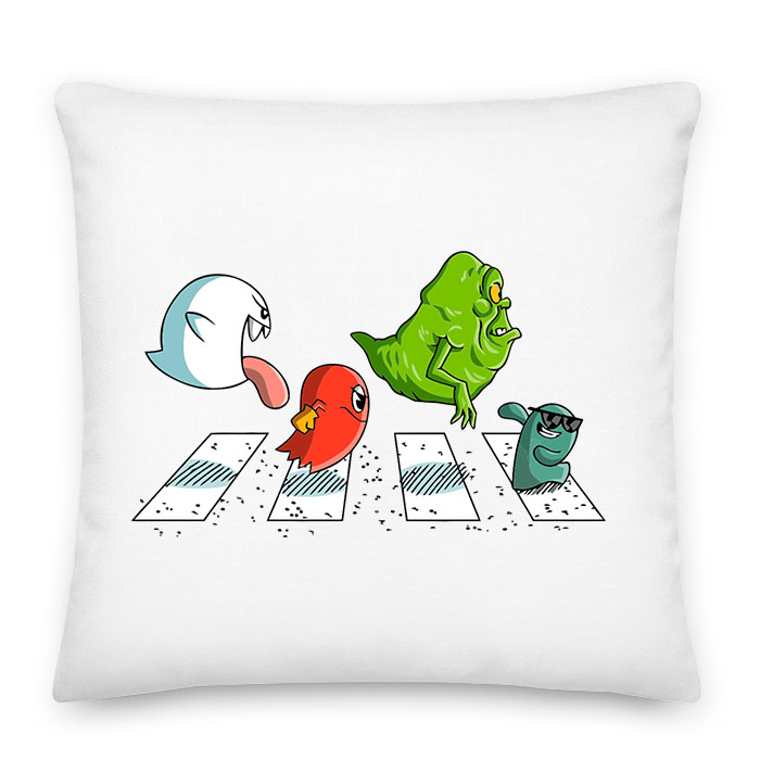 pac man ragacs blue  Párnahuzat
