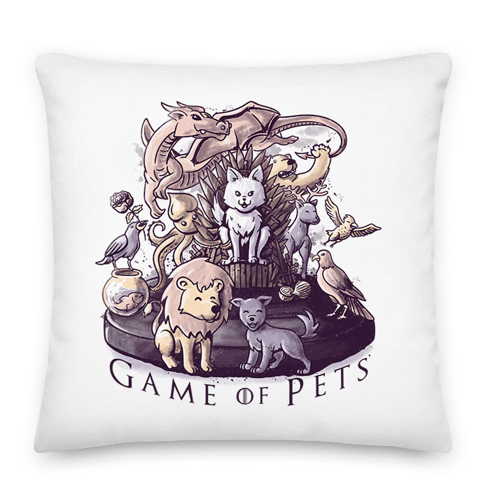 game of pets állatos macska cica Párnahuzat
