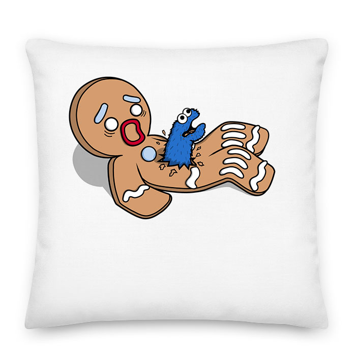 cookie alien sütiszörny Párnahuzat
