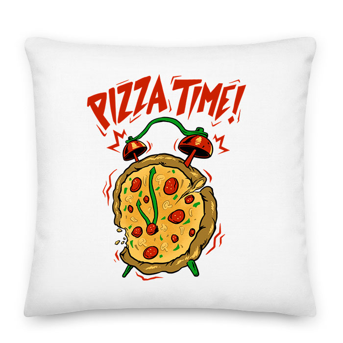 pizza time  Párnahuzat