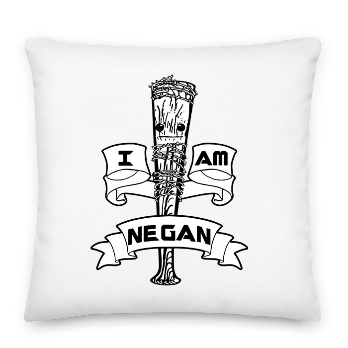 i am negan walking dead Párnahuzat