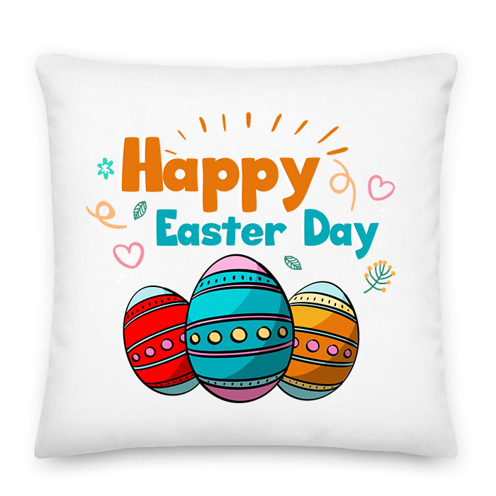happy easter húsvét Párnahuzat