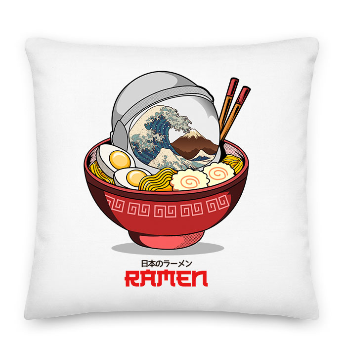 japán ramen Párnahuzat
