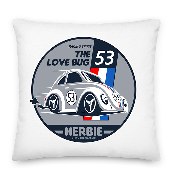 herbie bogárhatú Párnahuzat