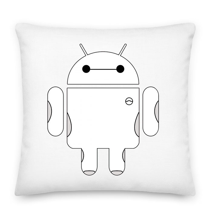android bay max Párnahuzat