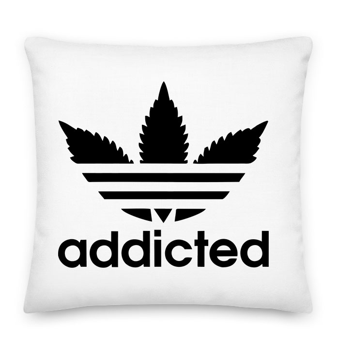 addicted cannabis kanabisz Párnahuzat