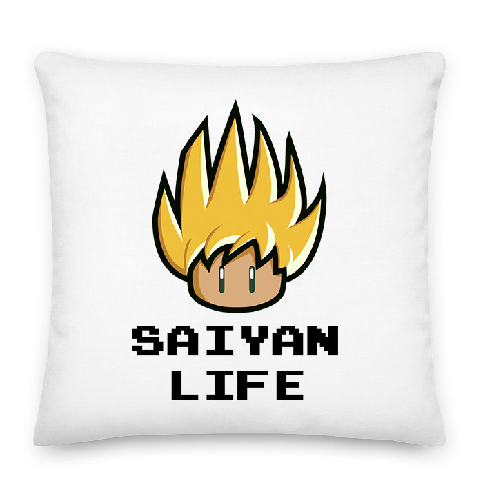 dragon ball saiyan life Párnahuzat