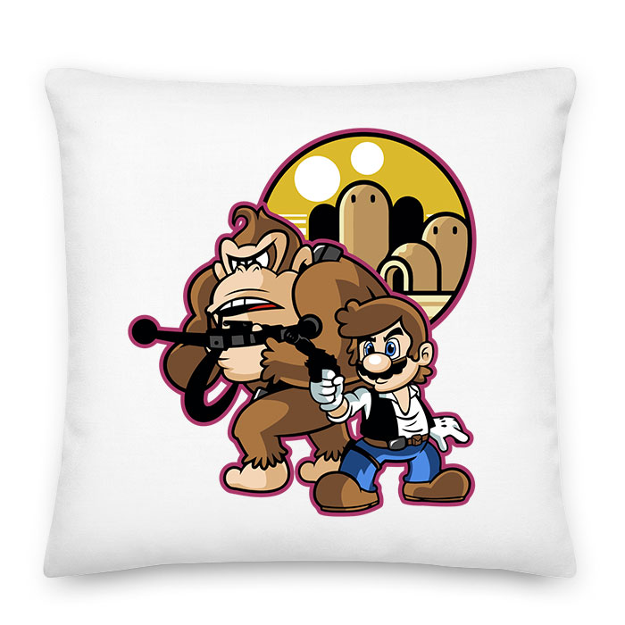 super mario donkey kong han solo Párnahuzat
