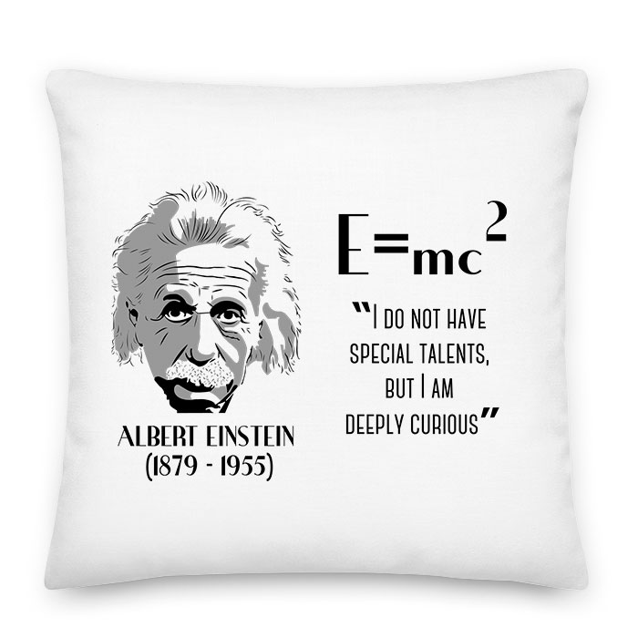 albert einstein Párnahuzat