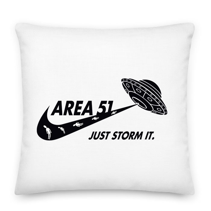 area 51 ufo 51 es körzet Párnahuzat