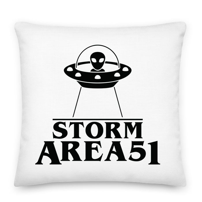 area 51 51 es körzet ufo Párnahuzat