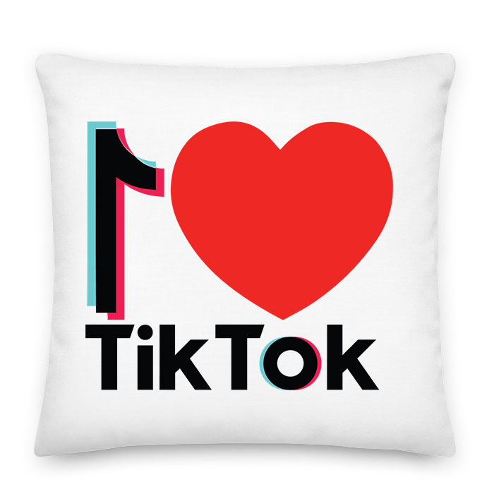 tik tok Párnahuzat