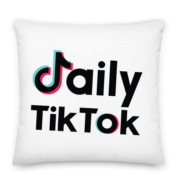 tik tok Párnahuzat