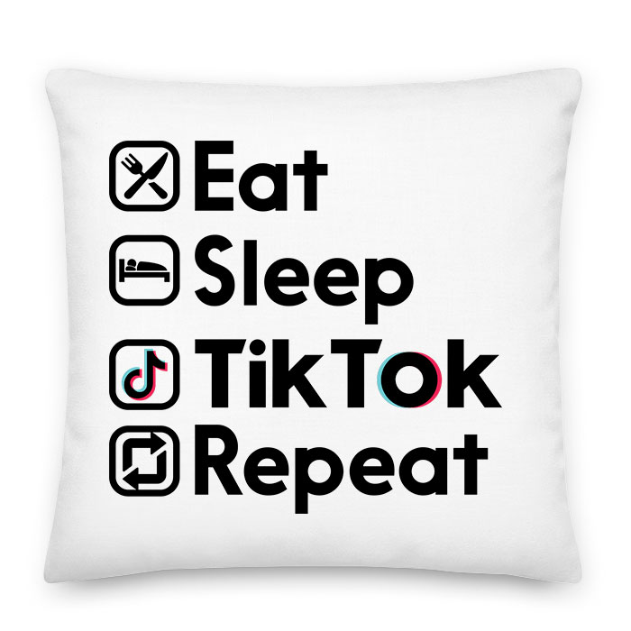 tik tok Párnahuzat