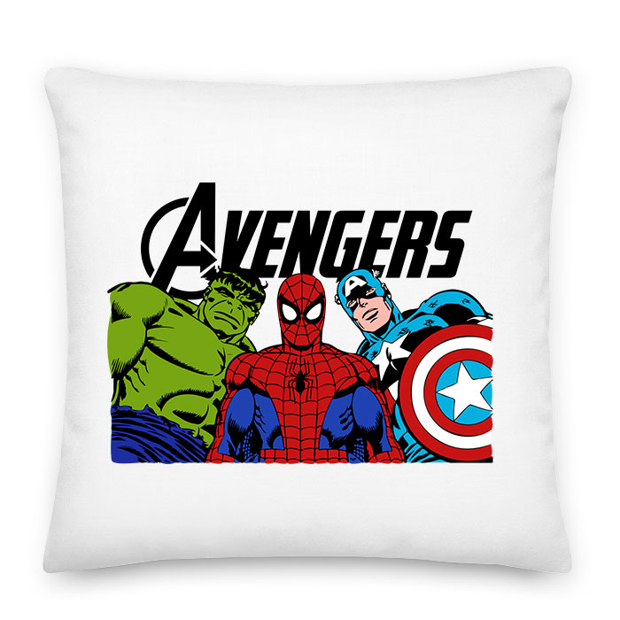 avengers bosszúállók hulk pókember amerika kapitány Párnahuzat