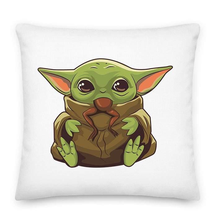 the child baba yoda baby yoda grogu mandalorian Párnahuzat