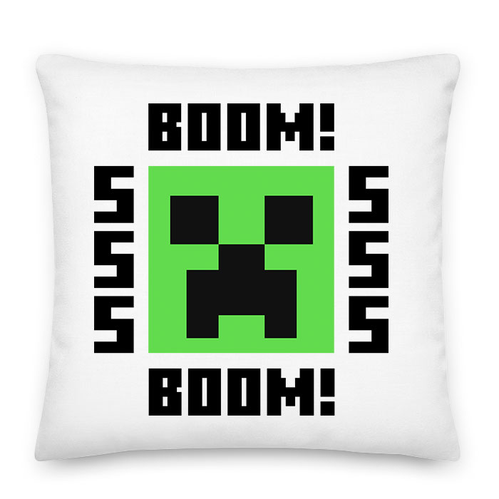 minecraft creeper Párnahuzat
