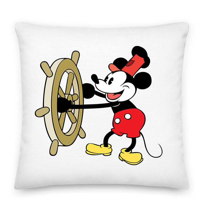 steamboat willie mickey egér Párnahuzat
