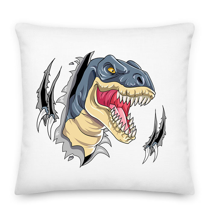 T-rex dino dinoszaurusz Párnahuzat