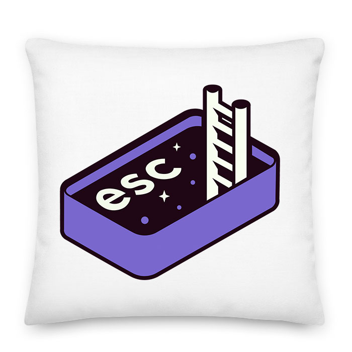 escape esc Párnahuzat