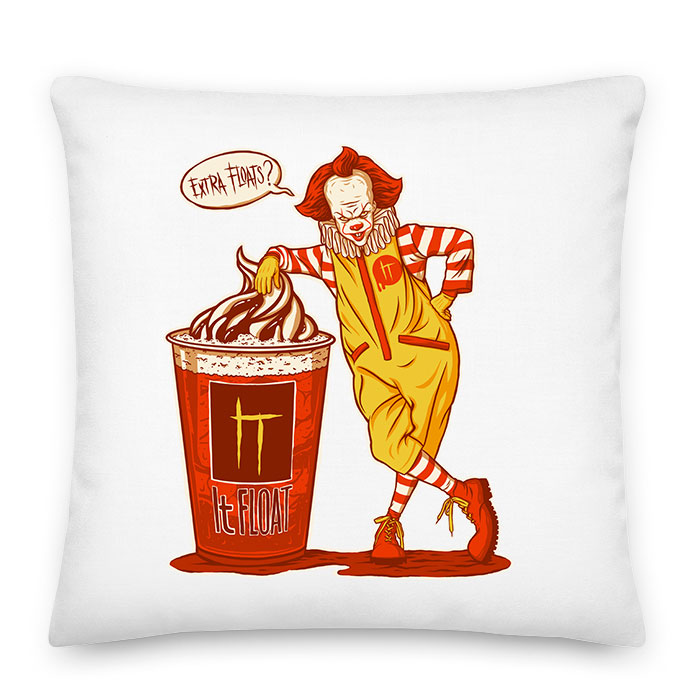pennywise az stephen king Párnahuzat