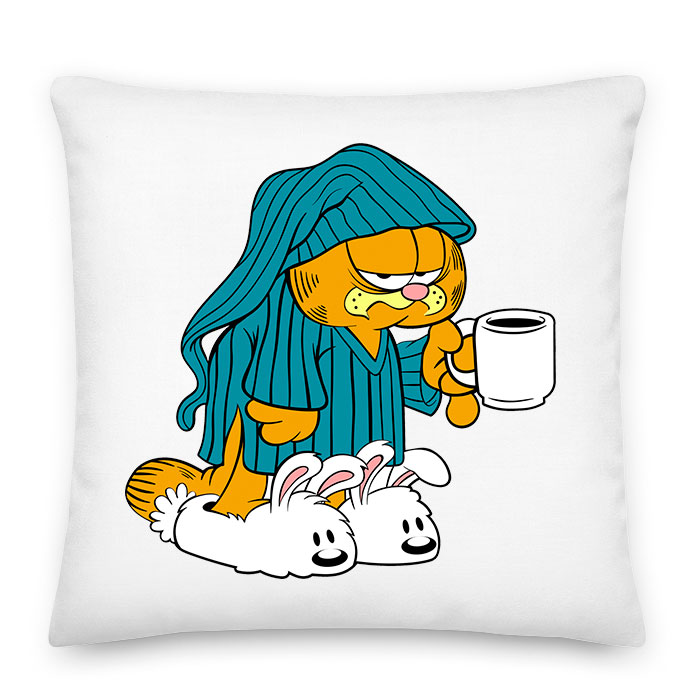garfield kávé Párnahuzat