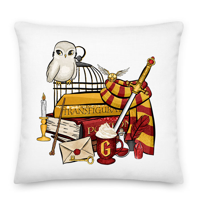 harry potter gryffindor griffendél Párnahuzat