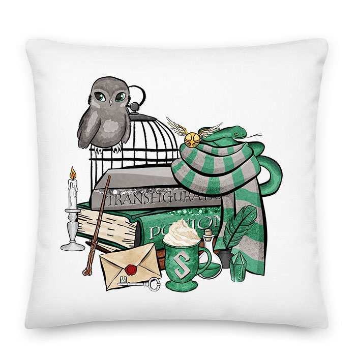 harry potter slytherin mardekár Párnahuzat