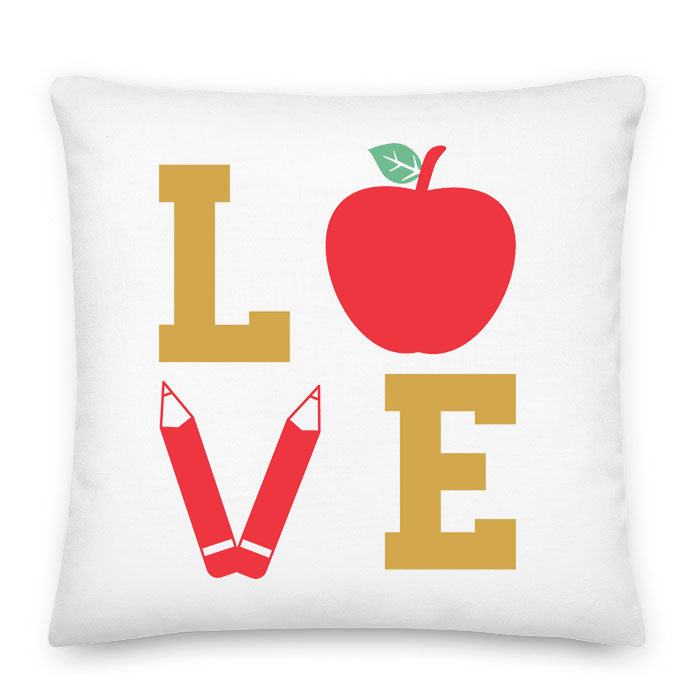 ceruza alma tanár love Párnahuzat