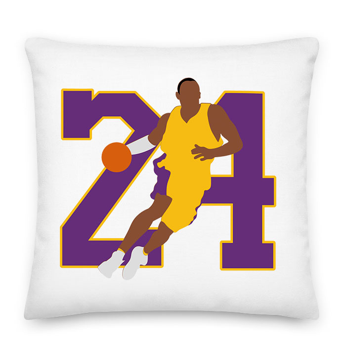 kobe bryant 24 nba kosár kosaras lakers Párnahuzat