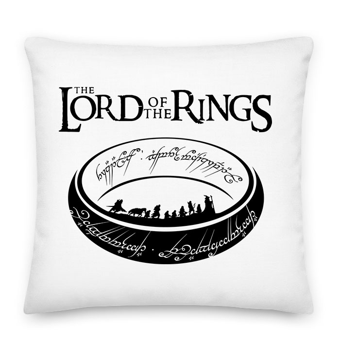 the lord of the rings gyűrűk ura Párnahuzat