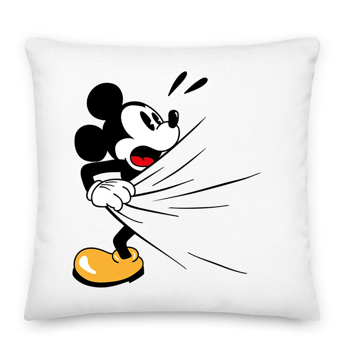 mickey egér zuhanyzik Párnahuzat