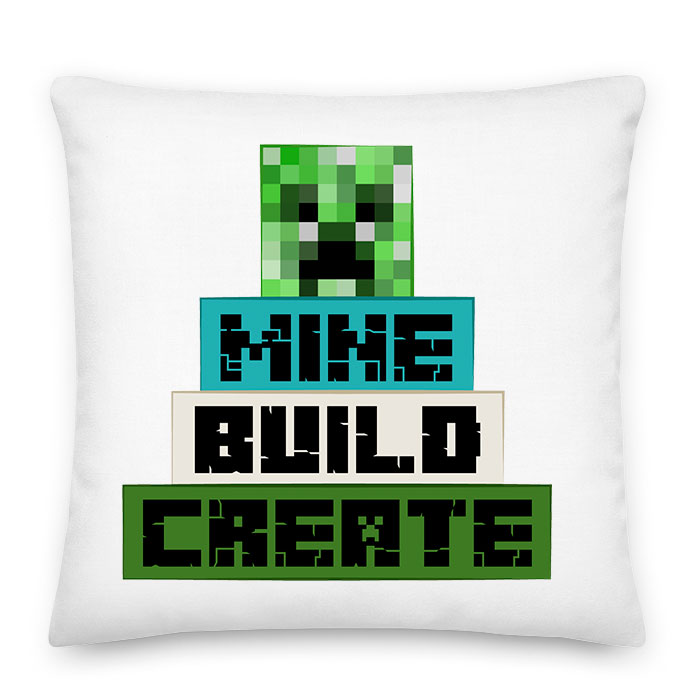 minecraft creeper Párnahuzat