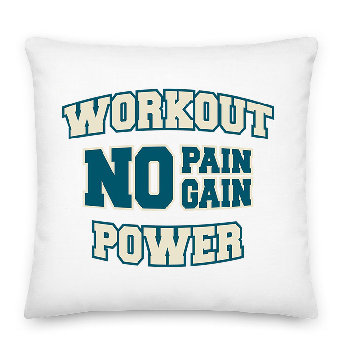 kondi no pain no gain workout Párnahuzat