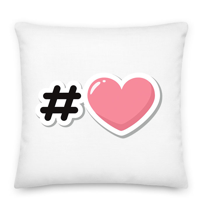 heart szív Párnahuzat