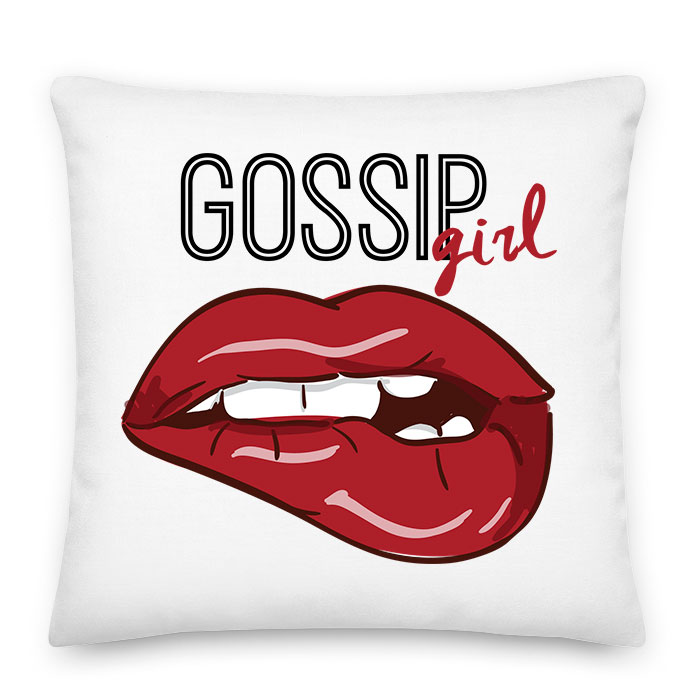 gossip girl lips ajak ajkak Párnahuzat