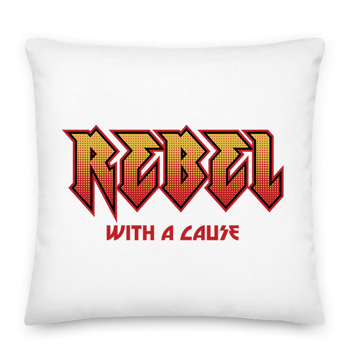 rebel with cause Párnahuzat