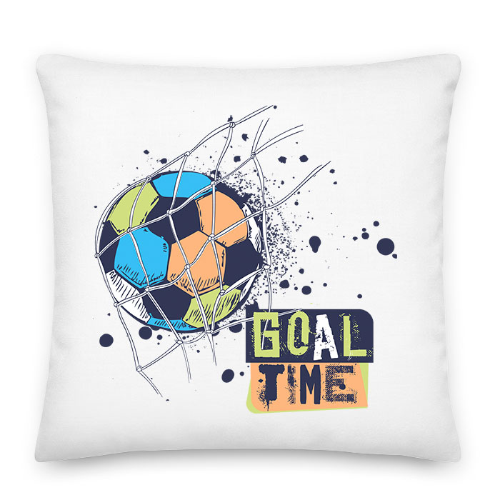 goal time foci gól focilabda Párnahuzat