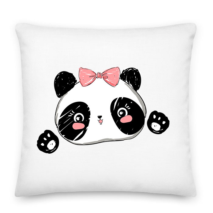 Panda pandás Párnahuzat