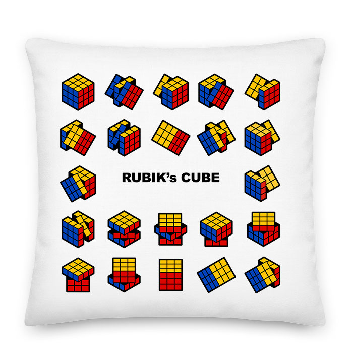 rubik kocka rubics cube Párnahuzat